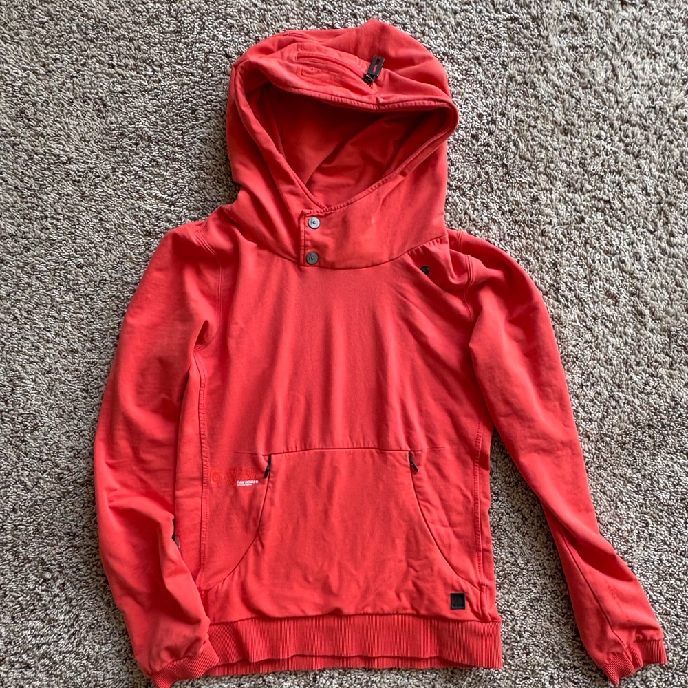 G-Star Sweater with Hood and Front Pocket